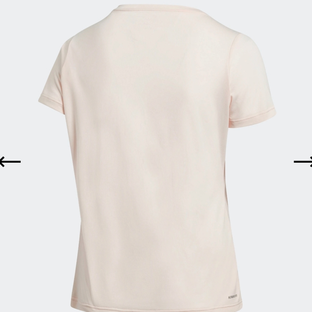 Adidas Plus Size Training V Neck Graphic Tee - Picture 7 of 9